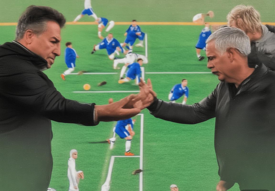 贝尔萨vs穆里尼奥：足球战术大师的哲学对决(图3)